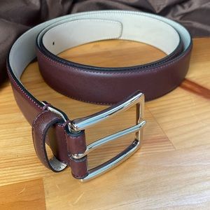 NWT Brooks Brothers Leather Belt Sz 44